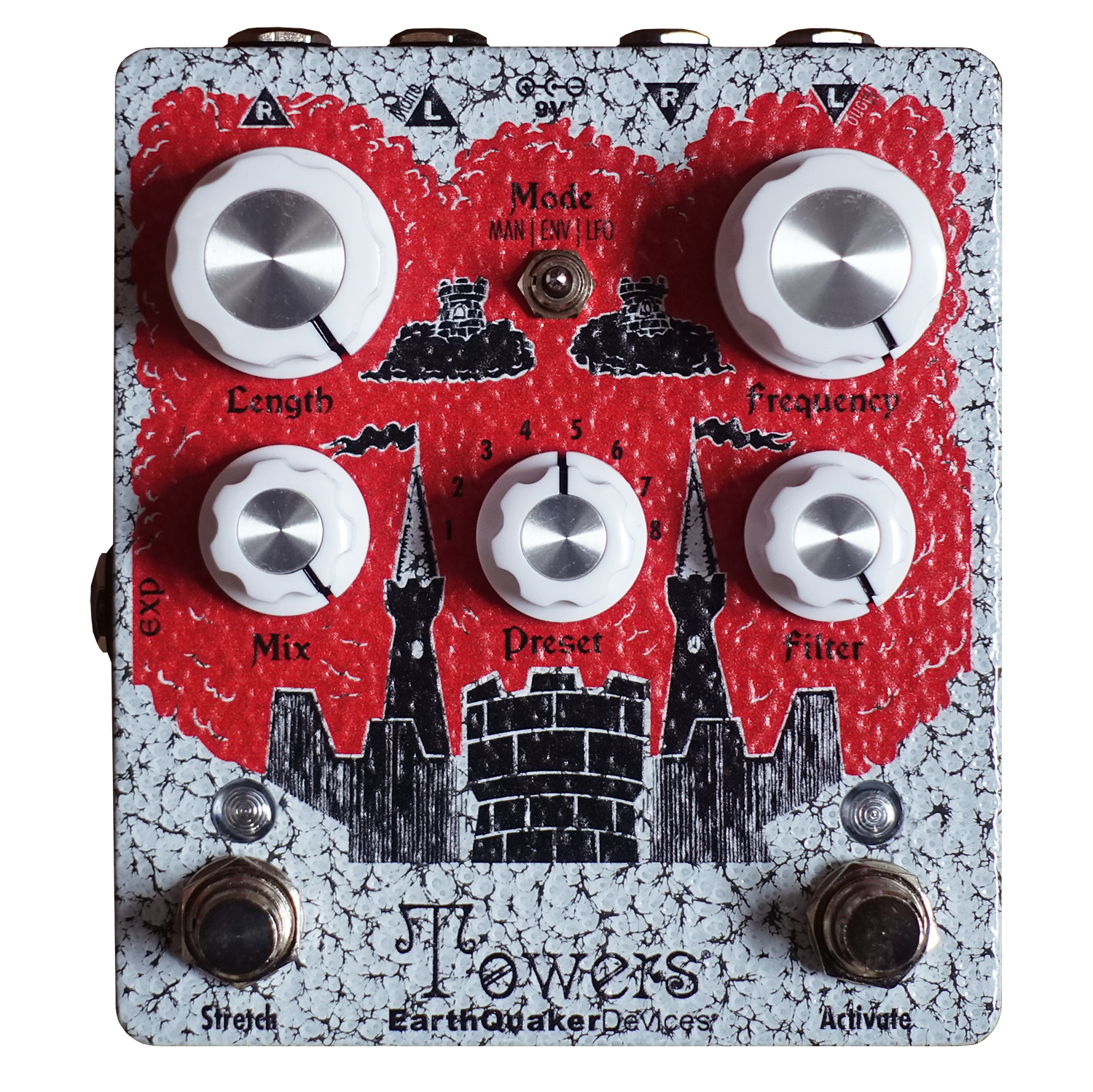 EarthQuaker Devices Towers | Stereo Reverberant Filter – Cult FX
