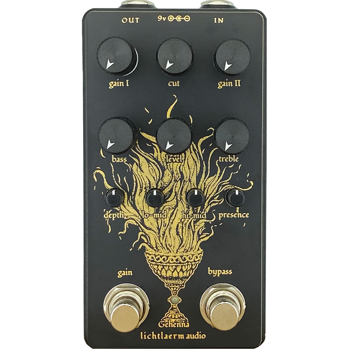 Gehenna ギターエフェクター　ディストーション Lichtlaerm Audio Gehenna | Distortion and Preamp Guitar Pedal