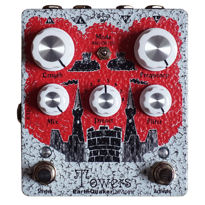 EarthQuaker Devices Towers | Stereo Reverberant Filter – Cult FX