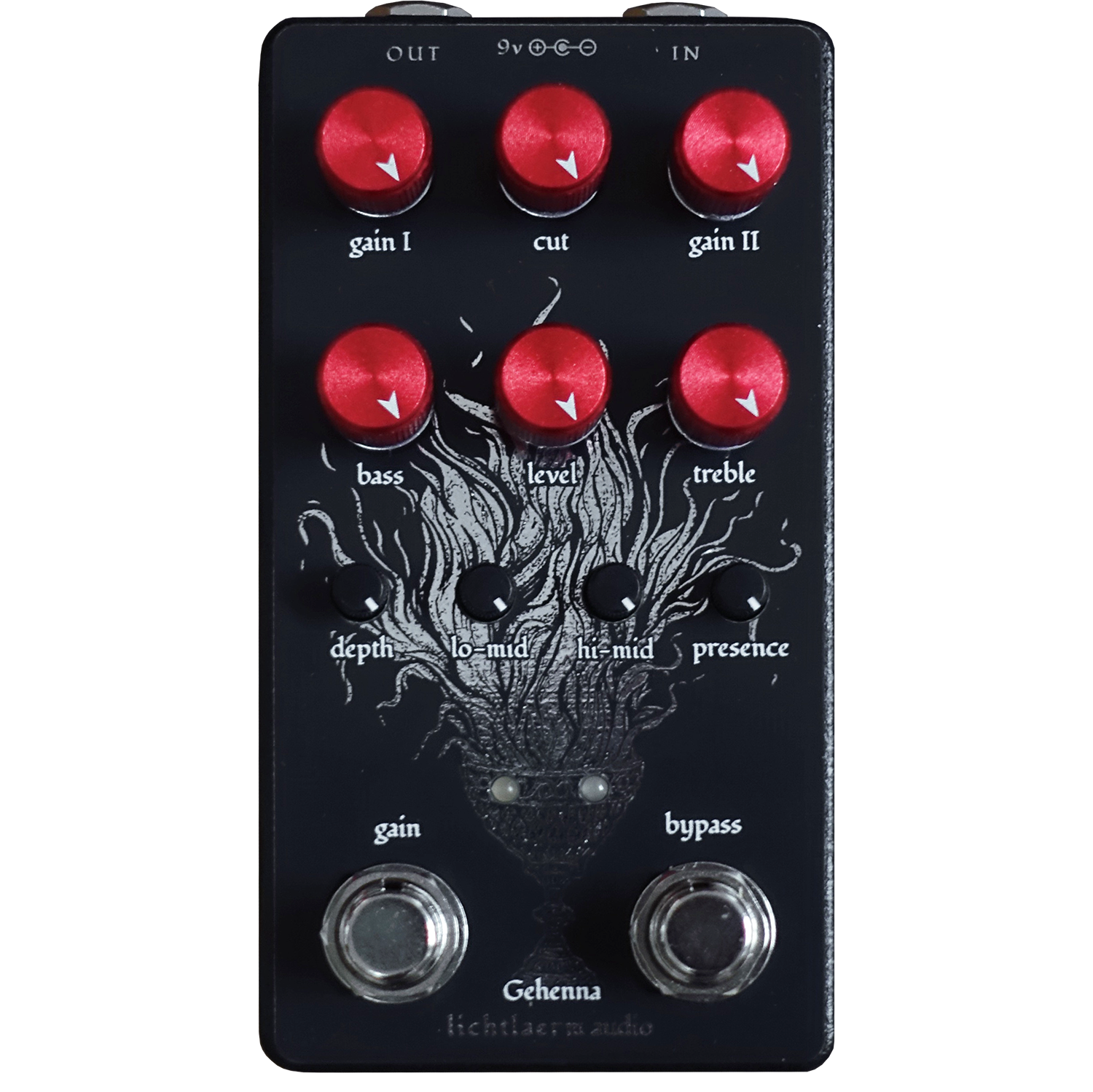 Gehenna ギターエフェクター　ディストーション Lichtlaerm Audio Gehenna | Distortion and Preamp Guitar Pedal