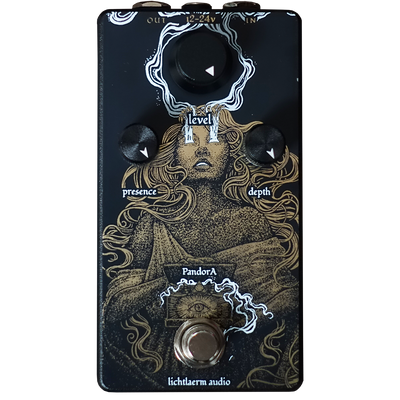 Black gold Power Amp Pedal by Lichtaerm Audio