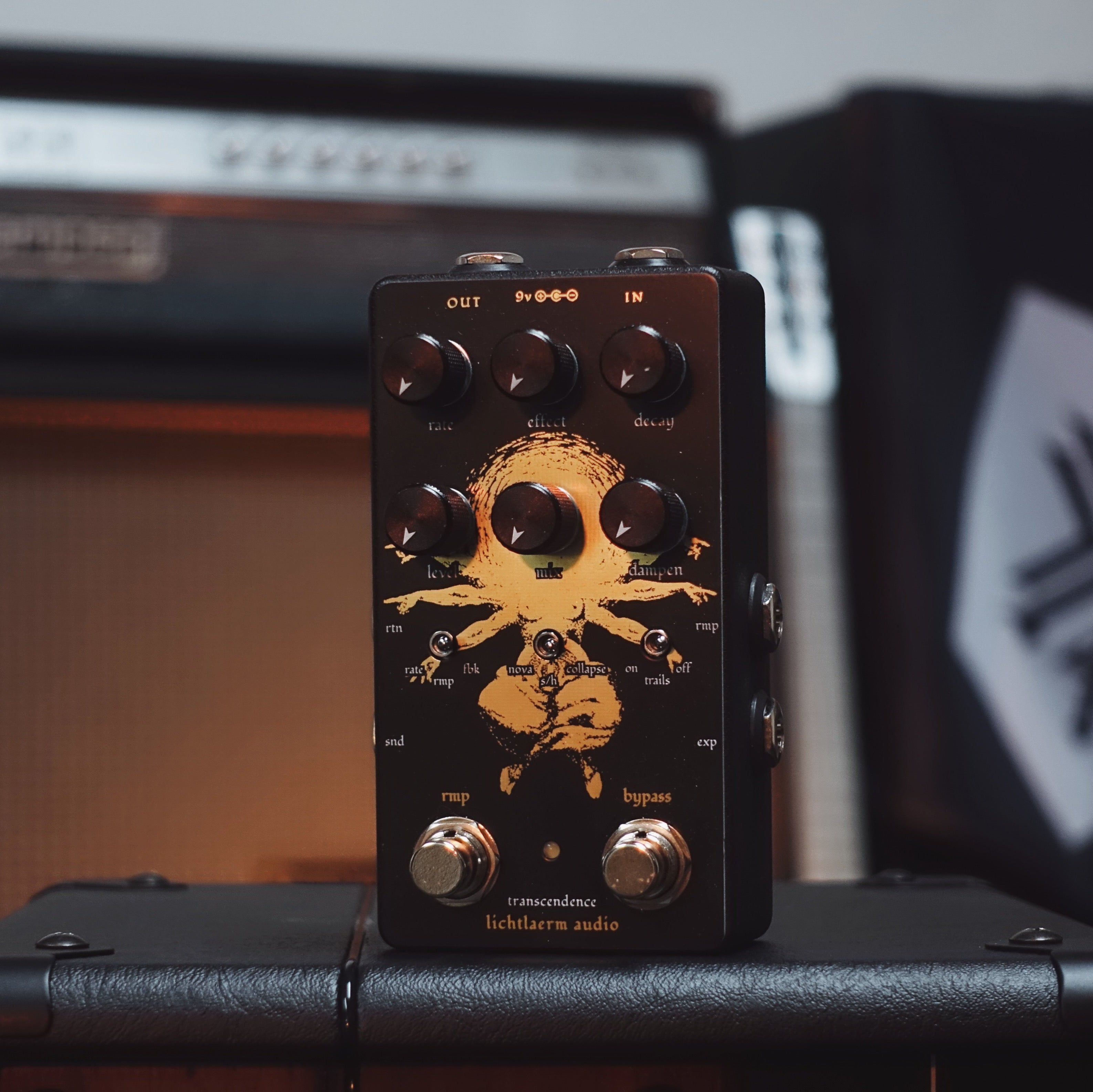 Black and gold Lichtlaerm Transcendence  Reverb at Cult FX headquarters