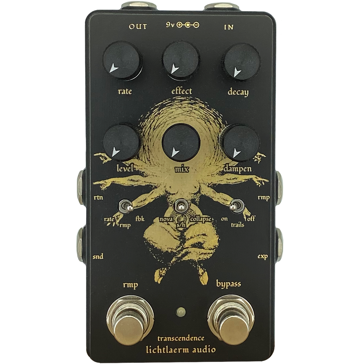 Black and gold Lichtlaerm Transcendence  Reverb